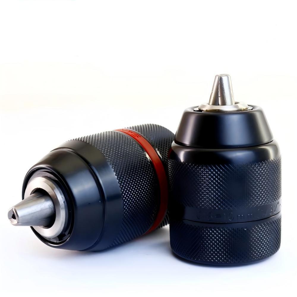 金属製高耐久1/2-20UNF 10mm 13mmキーレスドリルチャック六角シャンク/SDS/ソケットスクエアメスアダプターハードウェアツール