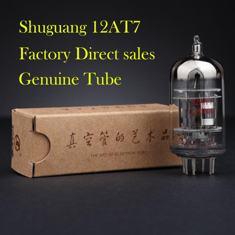 Shuguang 12AT7 真空管オーディオバルブ交換 12AT7 6201 ECC81 電子管 DIY アンプキット完全一致クアッド本物