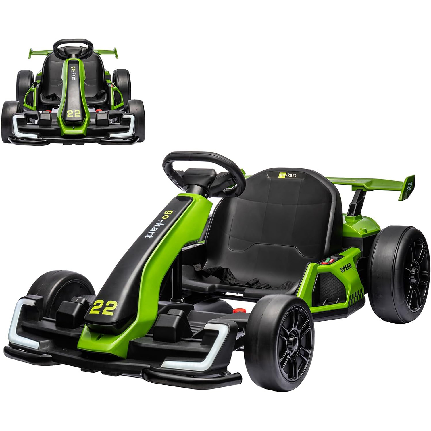 24V キッズ電動ゴーカート、300W モーター付き、ドリフト