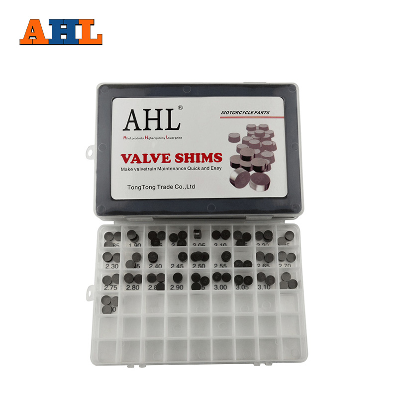 AHL 84 個オートバイエンジン部品 10 ミリメートル調整可能なバルブシム完全なワッシャーリフィルキットアプリリア用