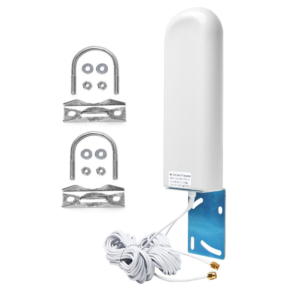 4G LTE 5G アンテナ屋外高利得オムニマリンアンテナワイヤレスルーター用ステンレス鋼取付ブラケット 698-3800MHz