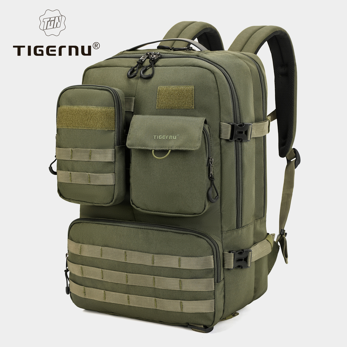 Tigernu 戦術的なバックパック男性キャンプトレッキング釣りバッグ防水リュックサック旅行狩猟バックパックアウトドアバッグナップザック
