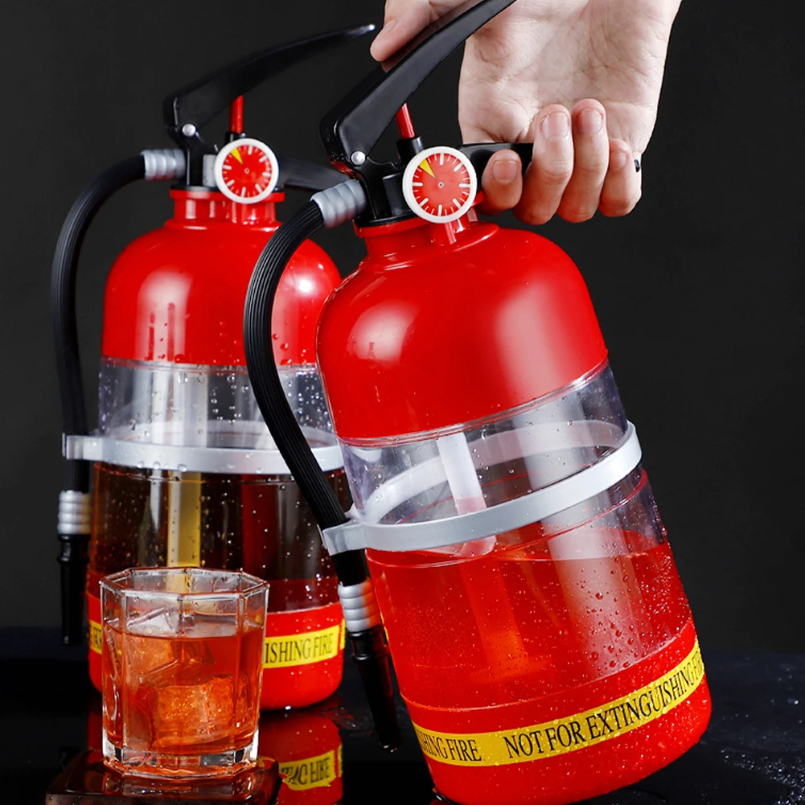 1.5L ワインドリンクディスペンサー消火器注ぎ口パーティービールディスペンサー飲料ワインスピリッツビールパーティーバーアクセサリー