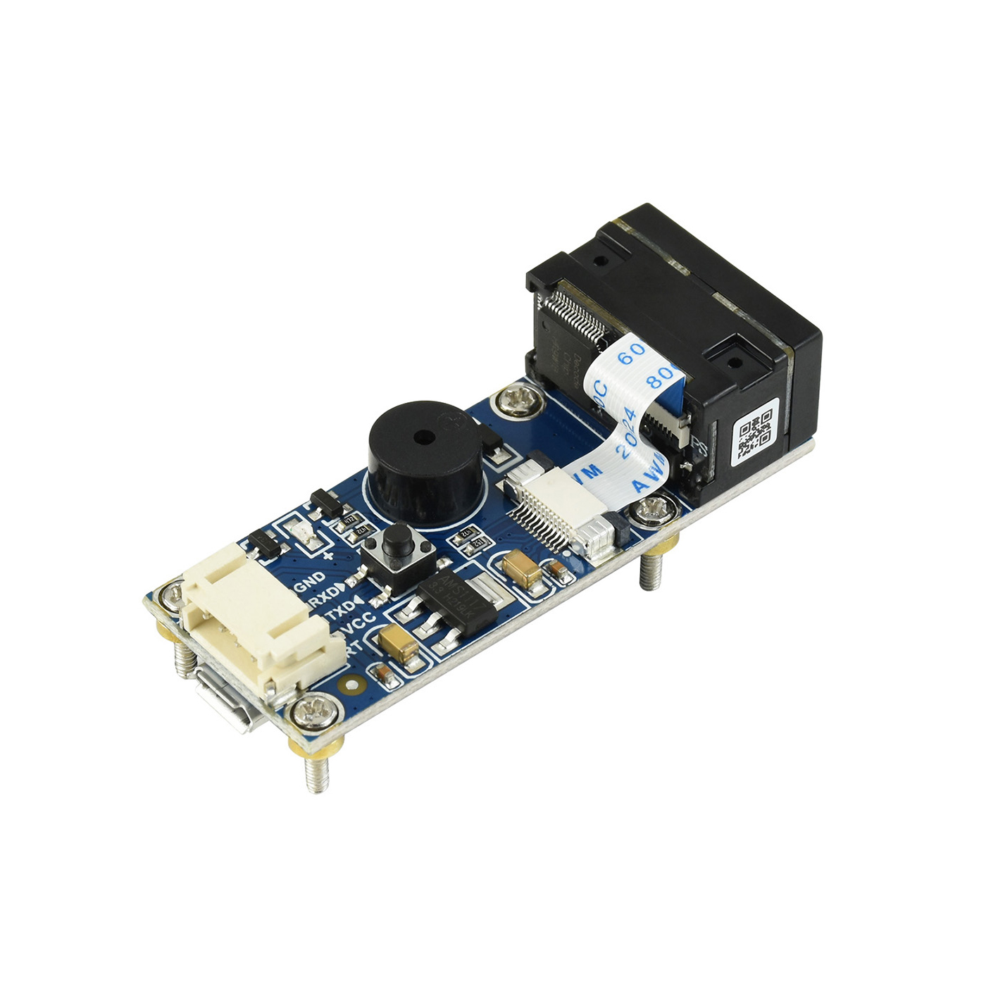 5V USB 二次元バーコード QR コードスキャナ認識センサーモジュールプロジェクトキット PC Arduino UPC EAN リーダー認識