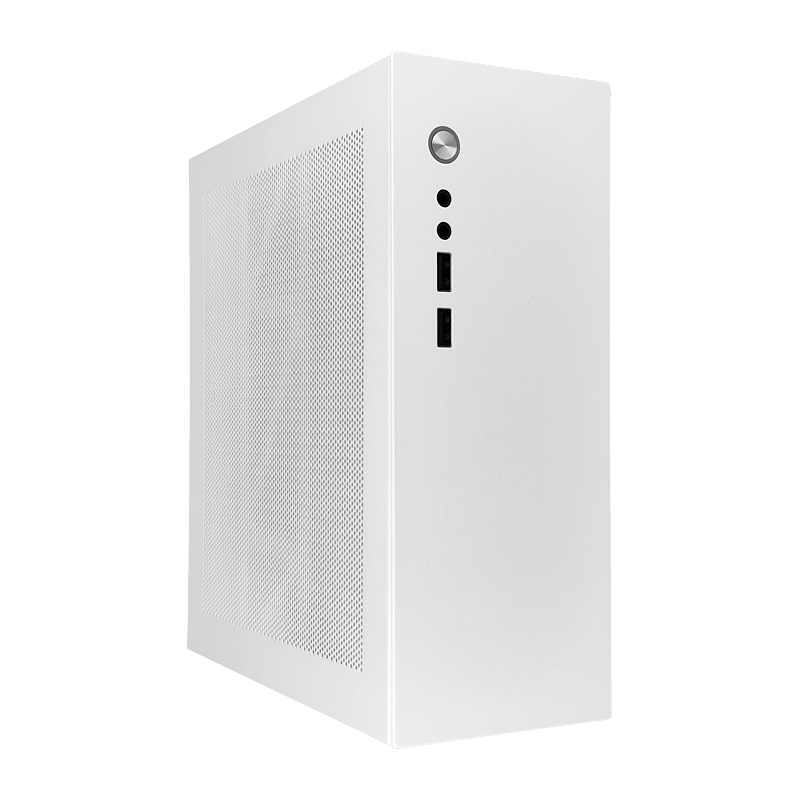 垂直または水平 4.3L Mini-ITX PC ケース (監視サーバー シャーシ用) 産業用制御コンピュータ (コンピュータ ケース シャーシ用)