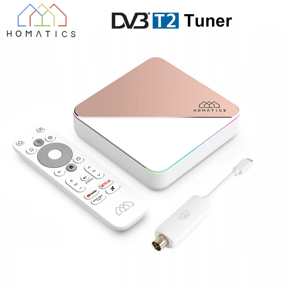 スマート HOMATICS DVB-T2 DVB-S2 S2 T2 チューナー衛星 TV 受信機 Homatics Android TV ボックス R Lite 4K プラス RockTek G2 KICKPI KP1 用