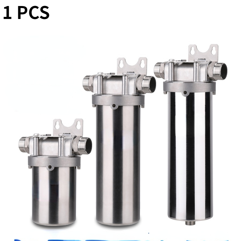 1PC 304/316 ステンレス鋼プレファイラー水フィルター工業用浄水器水道浄水器フロントフィルター家庭用浄水器