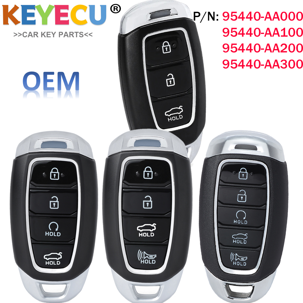 OEM/純正 95440-AA000 95440-AA100 95440-AA200 AA300 スマートキーレスリモートキーフォブヒュンダイアバンテ 2020 エラントラ 2021 2022 23