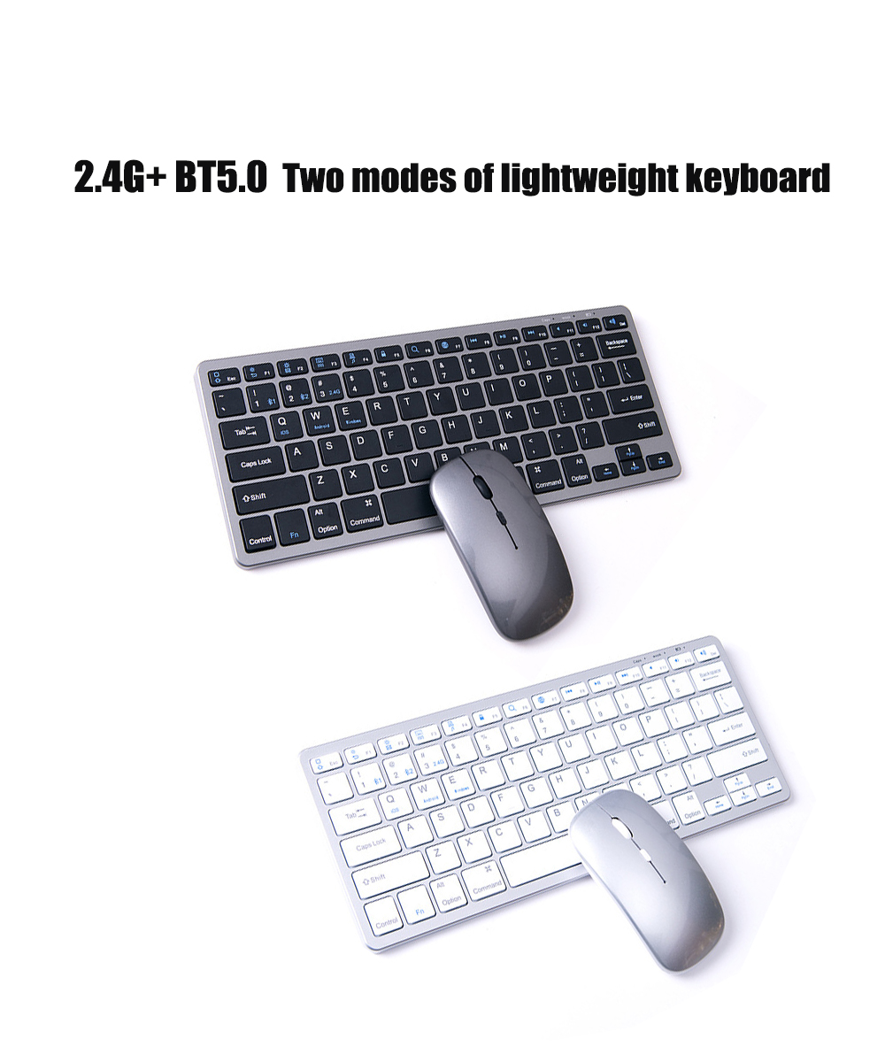ワイヤレスキーボードマウスコンボ 2.4 グラム Bluetooth Teclado E マウスキット PC Clavier Souris De Ofertas Claviers Avec Souris ホームオフィス