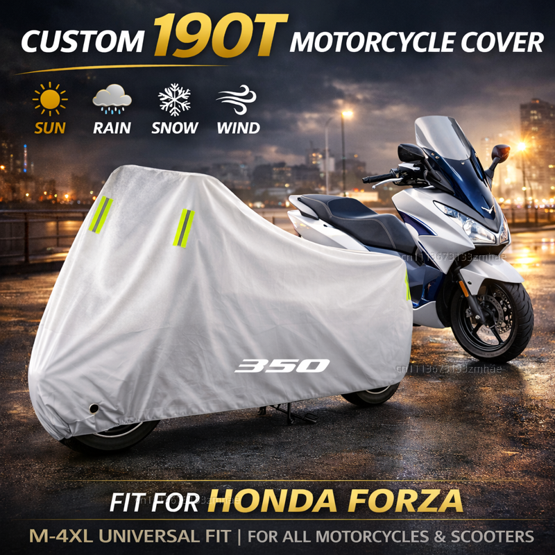 ホンダフォルツァ 350 ADV 350 ADV350 Forza350 屋外バイクカバー防水 UV 保護雨塵太陽全天候カバー
