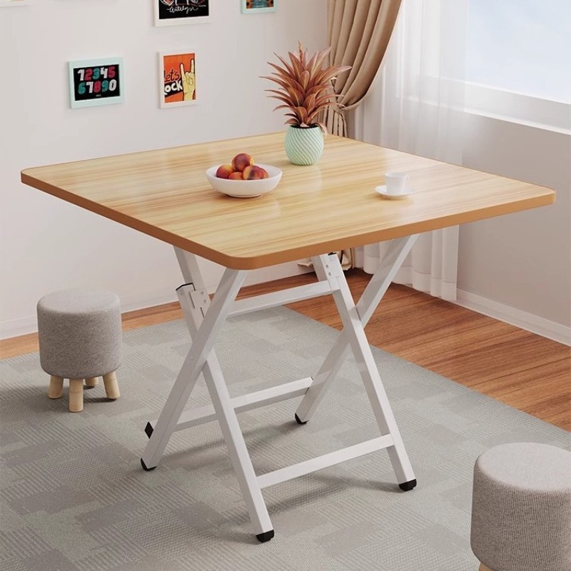 折りたたみダイニングテーブルポータブル屋外ラウンドテーブルコンパクト露店ベンダーコーヒーテーブル Muebles リビングルームテーブル Muebles