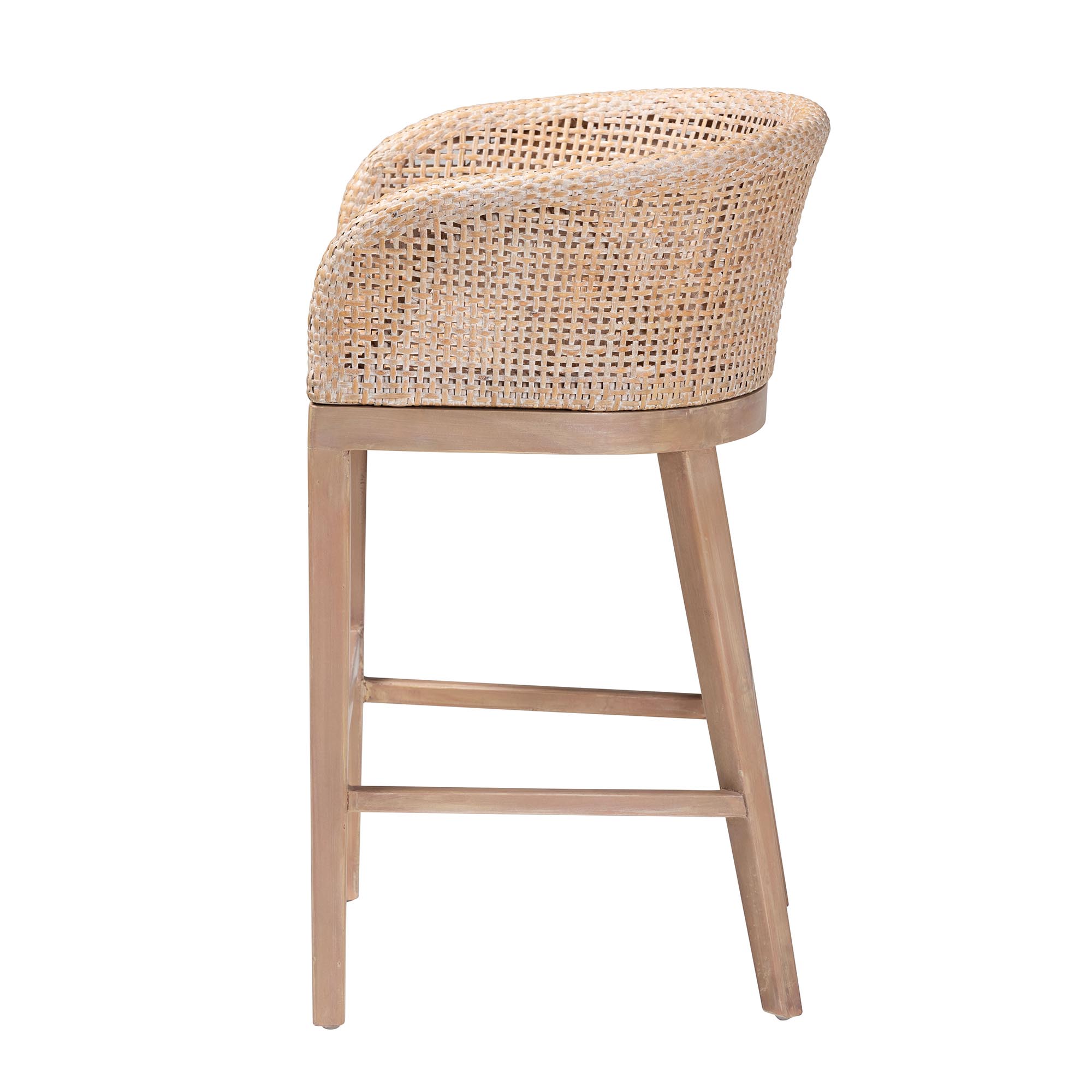 #Modern Wood Counter Bar Stool For Restaurant Dining