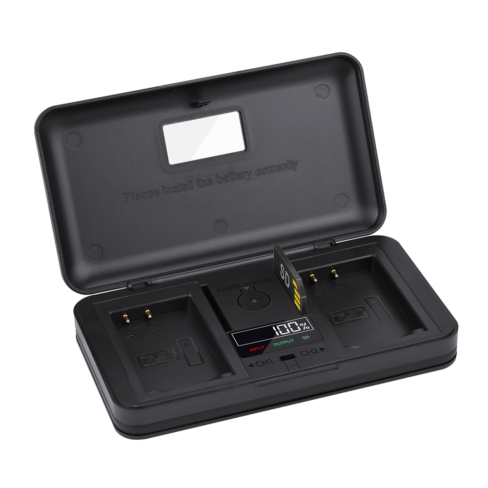 LP-E17 LP E17 LPE17 LCD デュアル USB バッテリー収納ケース充電器 EOS R8 RP 200D M3 M6 750D 760D T6i T6s 800D 8000D Kiss X8i SL2 用