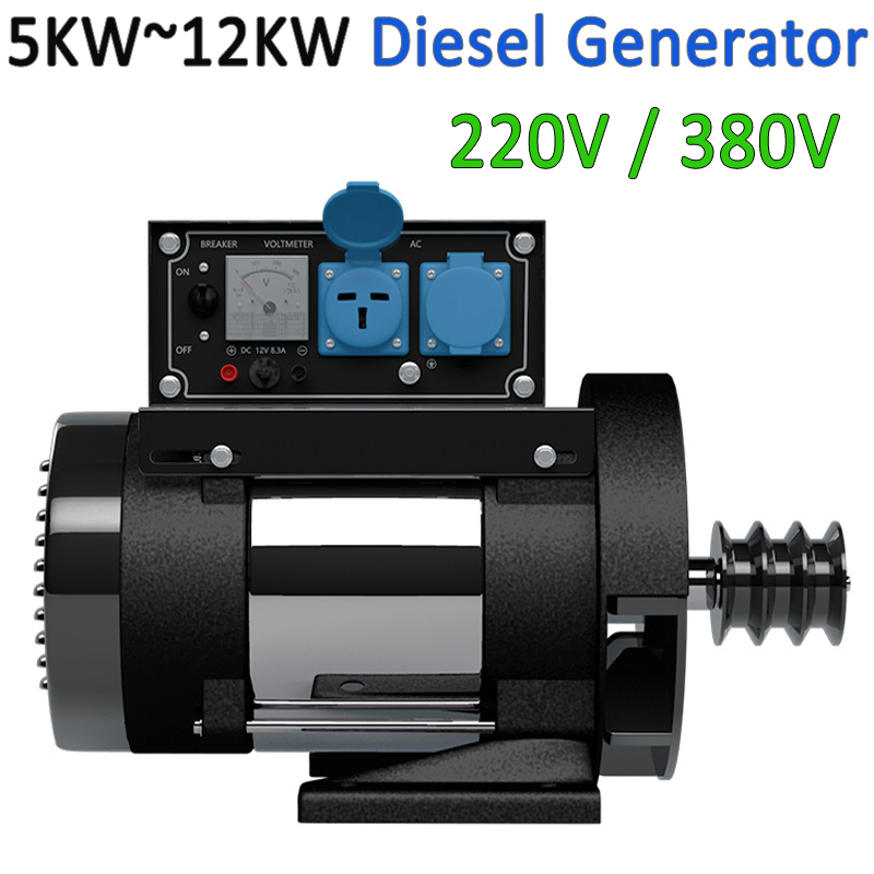 10000 ワット RPM リアルパワー永久磁石発電機 220V 240V 380V 5KW オルタネーター 5000 ワット 8000 ワット 12KW ダイナモエンジンモーター