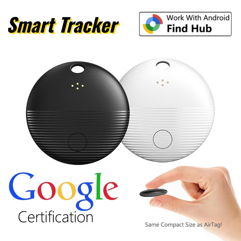 Google Find My GPS Tracker Android Airtag ポータブル GPS トラッカー Bluetooth ロケーター 自転車の鍵用 紛失しない