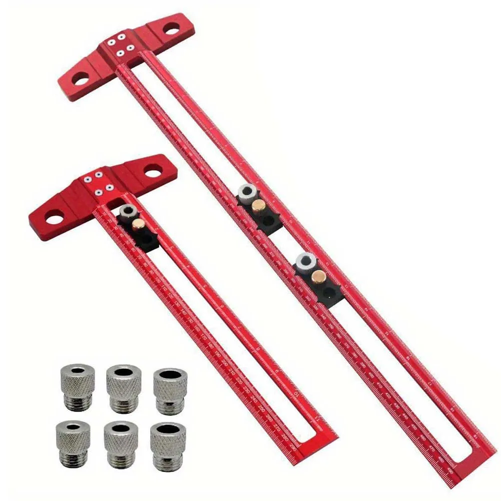 1pc T タイプ木工スクライバー定規 90 度ラインゲージスクライバー T スクエア定規組み立て用木製ボックスキャビネットフォトフレーム