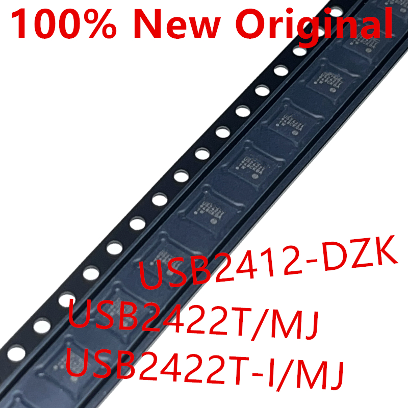 10 ピース USB2422T/MJ USB2422、USB2422T-I/MJ US2422i、USB2412-DZK USB2412 新しい USB ハブ コントローラ チップ USB2422/MJ、USB2422