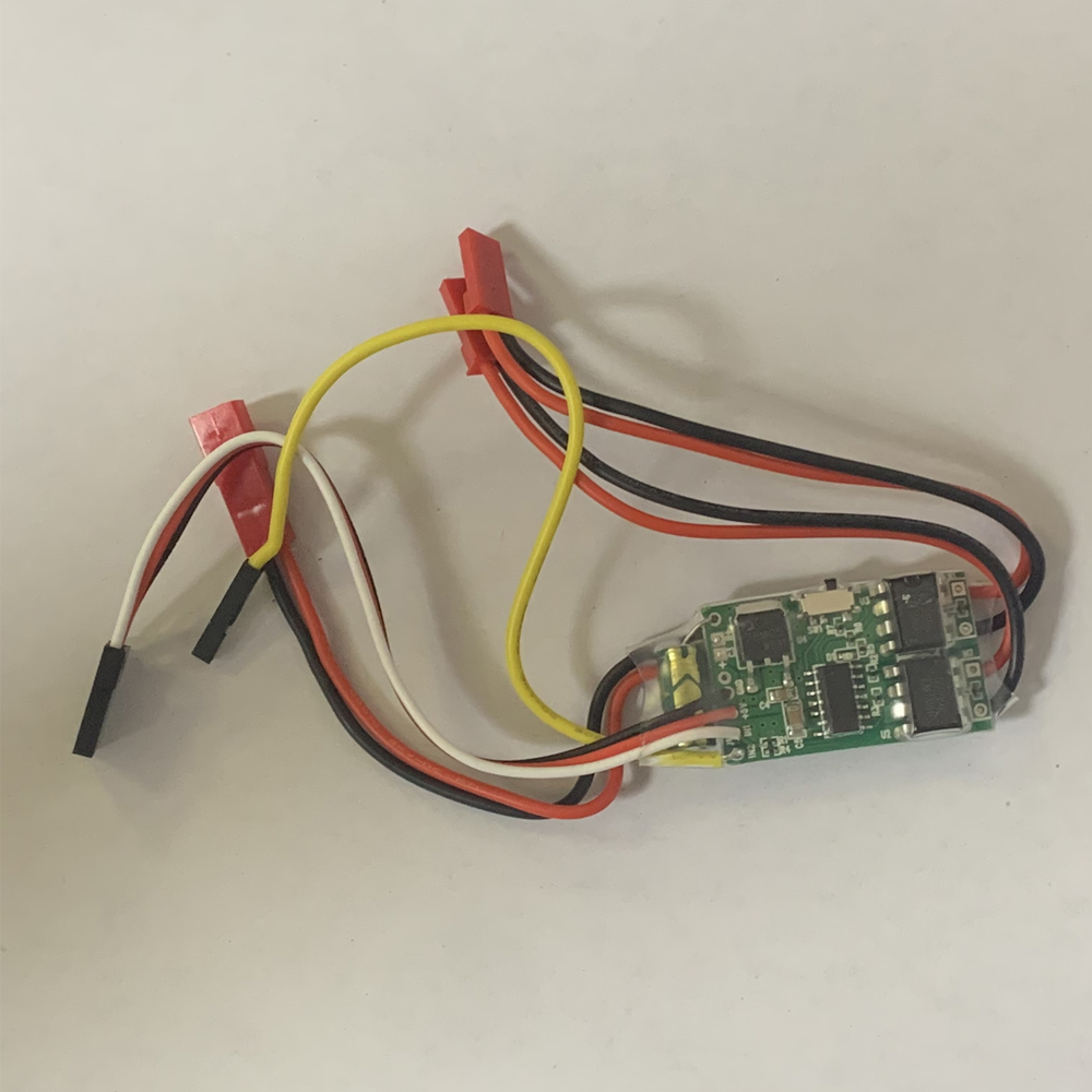 DC 6-14V デュアルウェイ双方向ブラシ付きスピードコントローラー 2S-3S Lipo ESC スピードコントロール RC モデルボート/タンク 130 ブラシ付きモーター