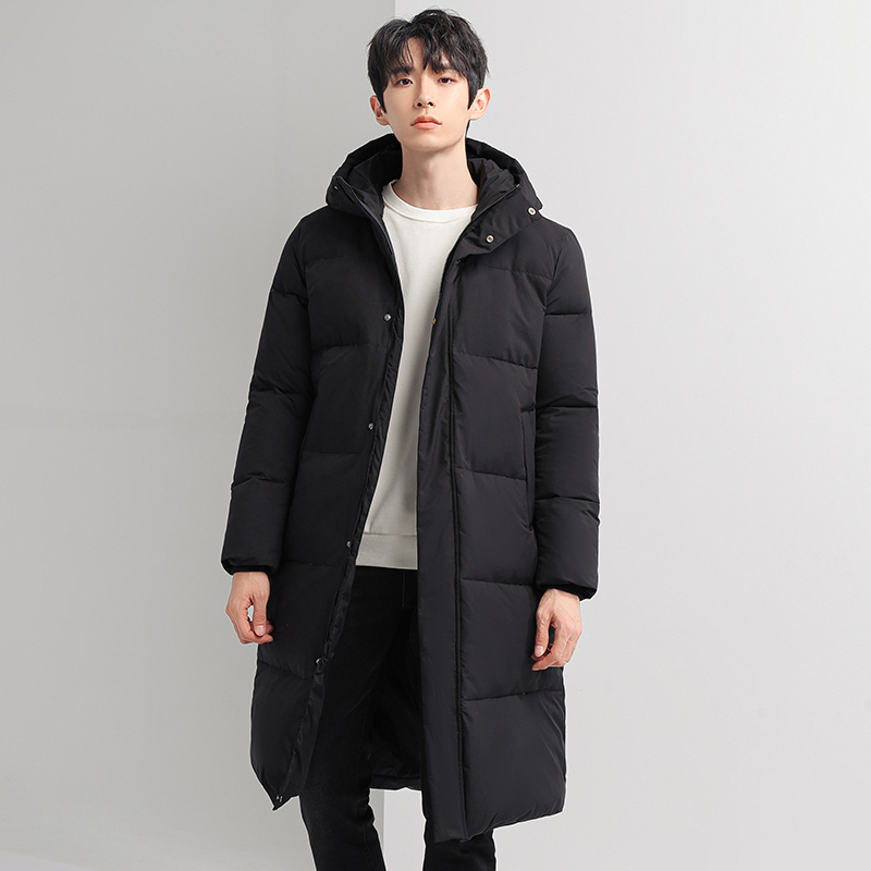 防風暖かいレジャーロングフェザーカップル屋外登山キャンプジャケット高品質快適な多用途ダウンジャケット
