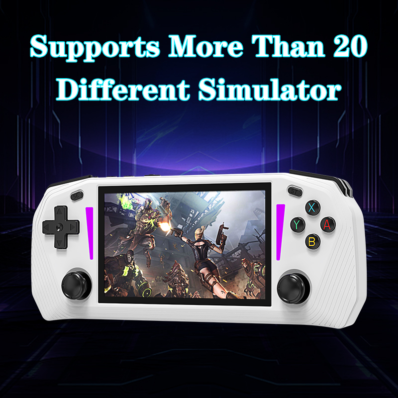 G33 レトロポータブルハンドヘルドゲームコンソール 4.3 インチ画面 2500mAh バッテリー PSP/PS1 互換アーケードゲームコントローラ