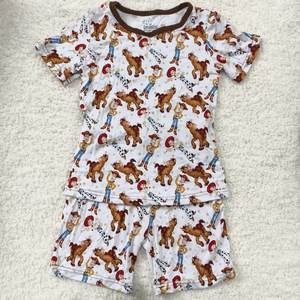 Wholesale Bamboo Fiber Sleepwear, Children's Clothing Sets, Soft Summer Short-Sleeve T-Shirt and Pants Sets, Custom-Printed Boys' Two-Piece Outfits