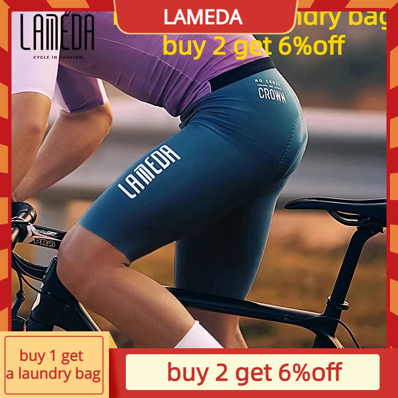 LAMEDA メンズショーツ夏サイクリングショーツパンツプロフェッショナルマウンテンロードサイクリングパンツ男性のサイクリングショーツ