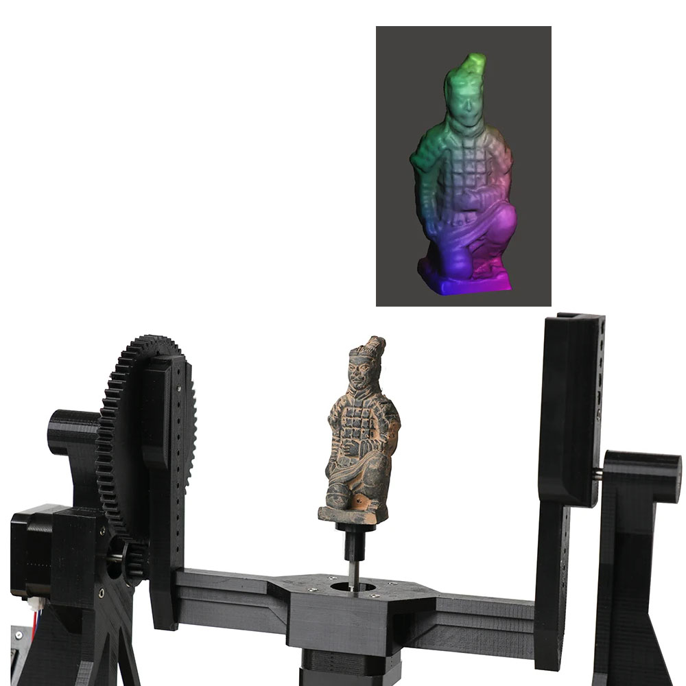 DIY 3D スキャナキット写真測量スキャナ学校科学研究所用デザイン 3D 印刷