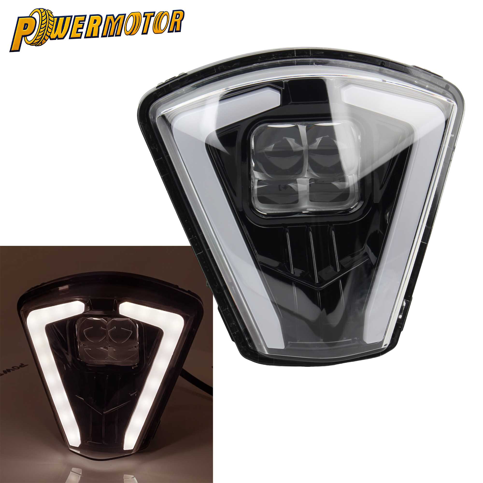 オートバイ LED ヘッドライト修正されたアクセサリー GASGAS EX EC 300 350F 400F 450F 500F SM700 2024 2025 モトクロスダートバイク