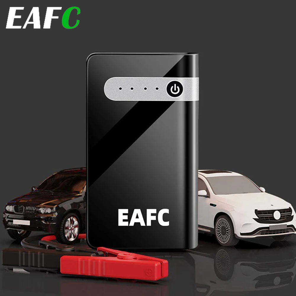 EAFC 車ジャンプスターターパワーバンク 600A 緊急バッテリーブースター緊急スタートデバイスパワーバンク LED 照明付き 12V 車用