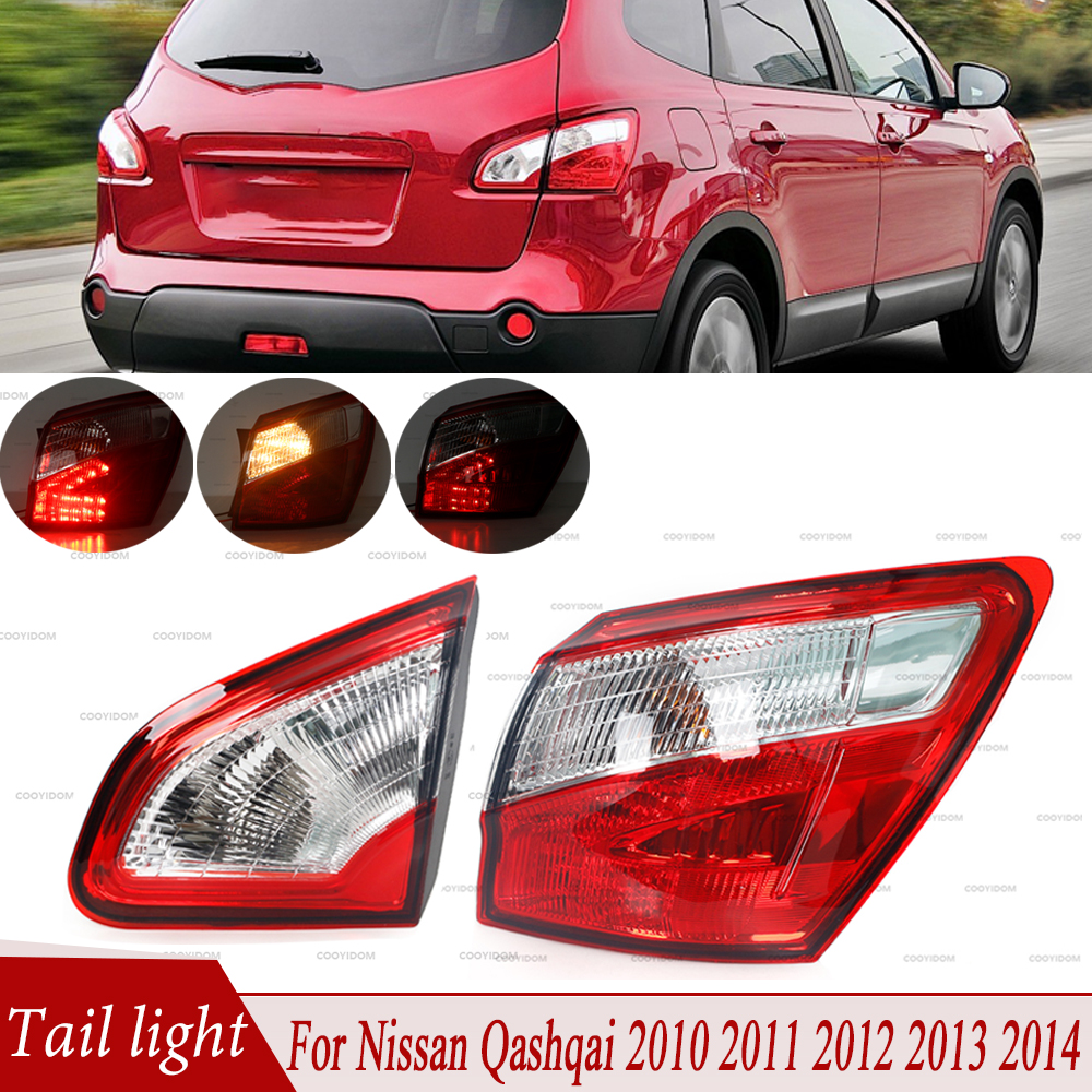 日産キャシュカイ 2010 2011 2012 2013 2014 EU バージョンテールライトリアブレーキライトターンシグナルライトフォグランプテールランプアセンブリ