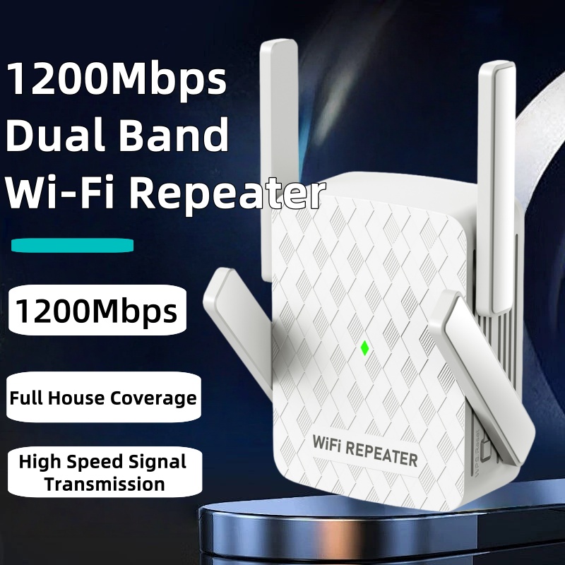 5Ghz WiFi リピーター 1200Mbps ルーター WiFi エクステンダー アンプ デュアルバンド 2.4G