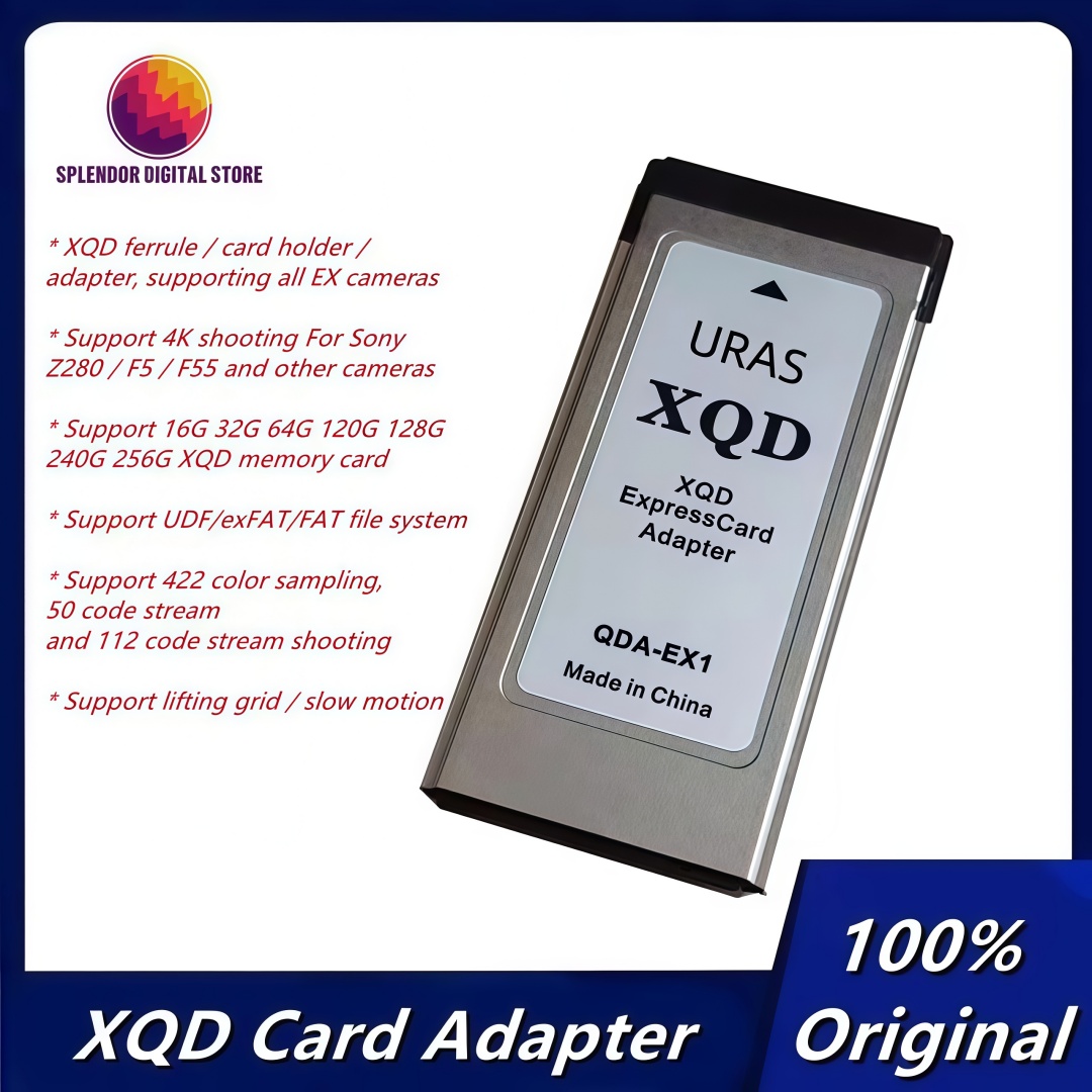 オリジナル XQD カードアダプタ QDA-EX1 4 18K カードアダプタ XQD に ESXS カードホルダーソニー Z280 EX280 X280 4 18K メモリカードカメラ