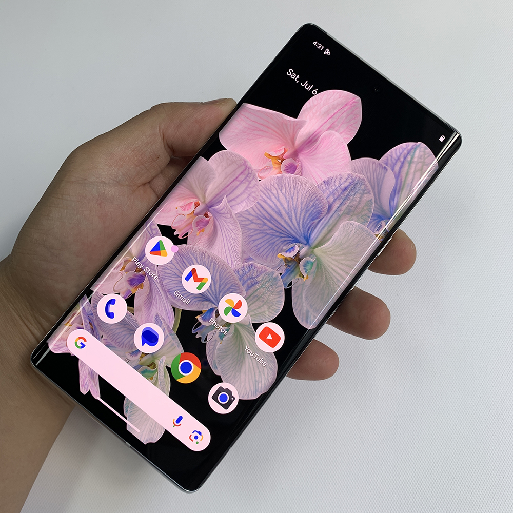 オリジナル Google Pixel 6 Pro US バージョン ロック解除済み - 6.7 インチ 120Hz LTPO、Google Tensor、50MP トリプル カメラ、5G iOS スマートフォン