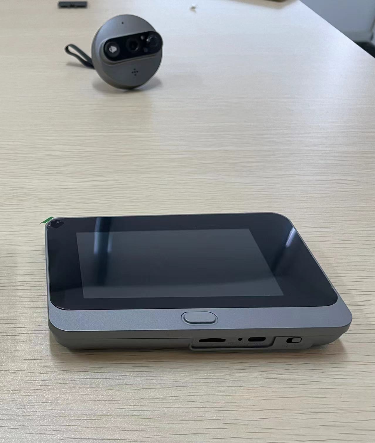 2021 新しいスマート WiFi ドアビューアコールボタンサポート Tuya アプリベストセラー 4.3 インチ画面デジタルモーション検出付き