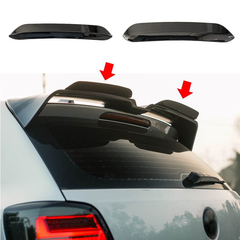 ABS 車エッティンガールーフスポイラー延長リアウイングフォルクスワーゲン VW ゴルフ Mk5 Mk6 VII MK7 7.5 Mk8 R GTI GTD R-LINE E-GOLF 2 ポロ