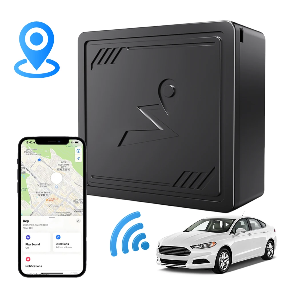 ポータブル 4G GPS トラッカー アプリ付き リアルタイム車追跡装置 紛失防止記録追跡装置 車 高齢者 子供 ペット用