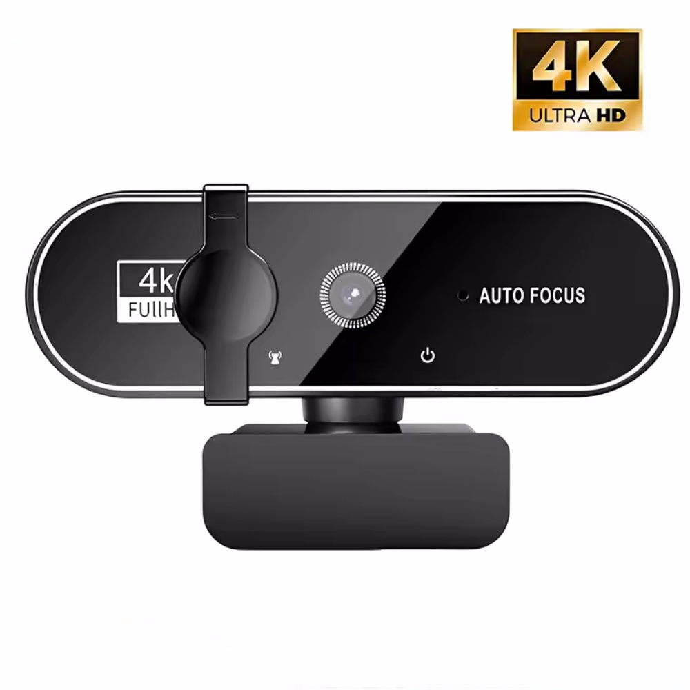 4Kウェブカメラ 1080Pミニカメラ 2KフルHDウェブカメラ マイク付き 30fps USBウェブカメラ オートフォーカス PCノートパソコンビデオ撮影カメラ
