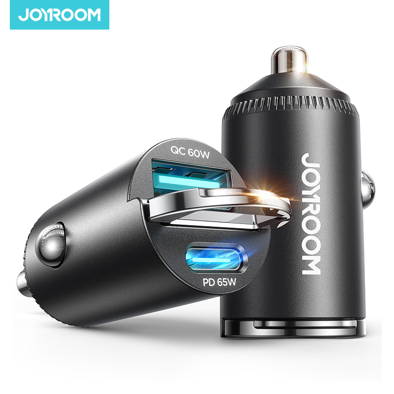 Joyroom 125 ワット車の充電器 AFC PPS QC PD 急速充電タブレット iPhone 17 16 15 14 サムスン Xiaomi HUAWEI ミニ自動車電話充電器