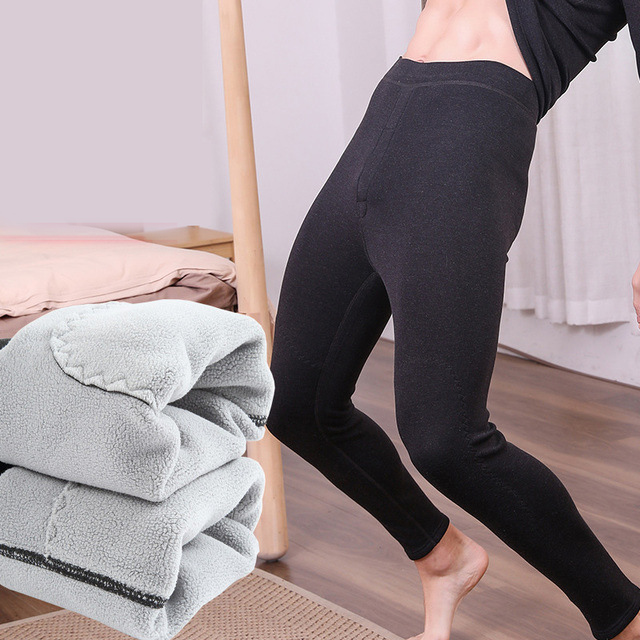 OEM カスタマイズされたロゴデザイン超厚くて暖かいプラスサイズのメンズ冬の熱下着品質の衣類