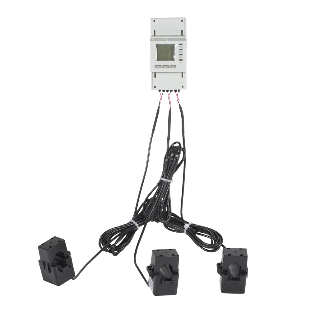 Acrel Din レール ADL400N 電力アナライザ 3 相スマートエネルギーメーター RS485 Modbus-RTU ペアリング 3 個スプリットコア 80A/120A/200A/300A Cts