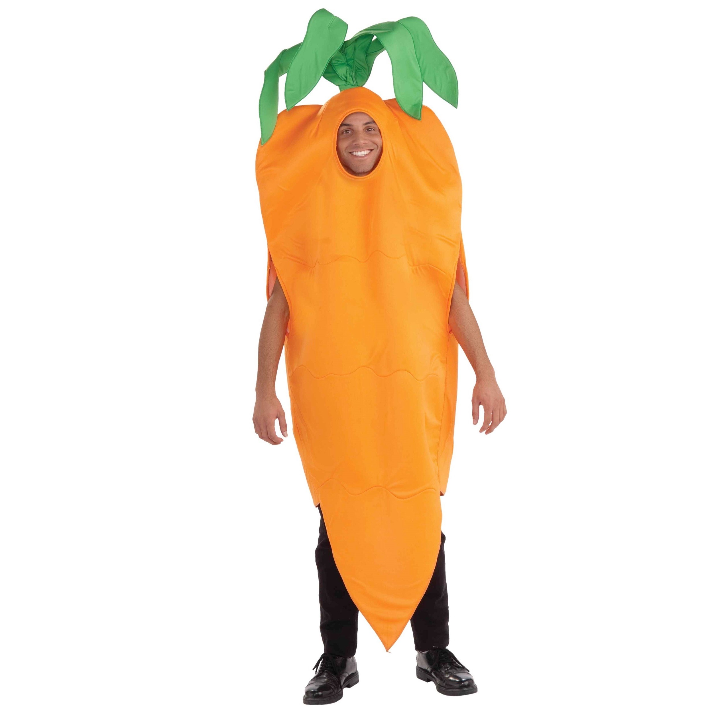 ノベルティ メンズ 大人 オレンジ ニンジン コスチューム ハロウィン 野菜 コスプレ衣装 パーティー カーニバル衣装 ドレスアップセット