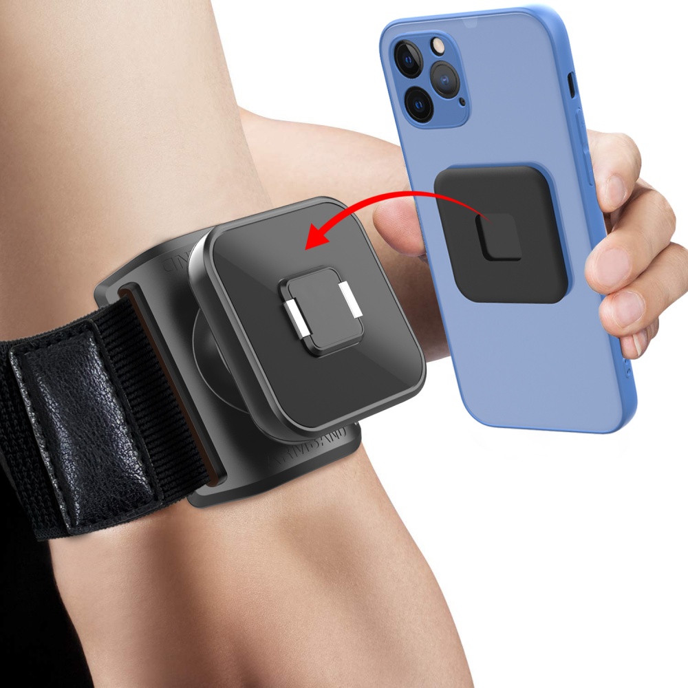 アウトドアスポーツアームバンド電話ホルダークイックマウント取り外し可能ランニングハイキングフィットネスユニバーサルリストバンドほとんどの電話ブランド