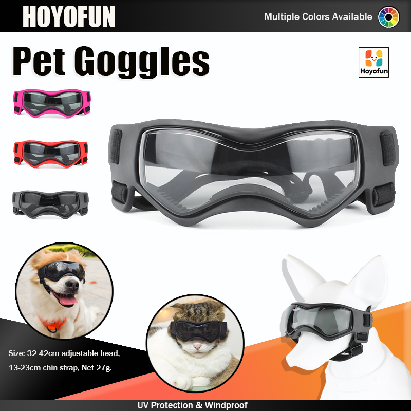 小型犬用ゴーグル UV 保護子犬サングラス防風屋外乗馬ペットアイウェア