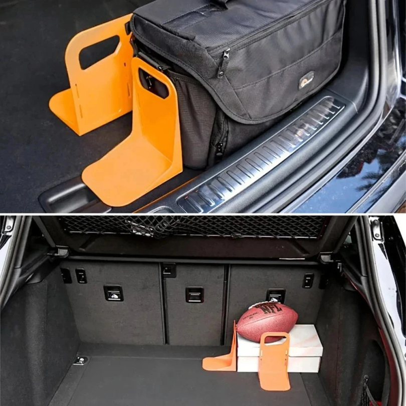 多機能車バック 2/1 個自動トランクオーガナイザーラック荷物ボックススタンド防振フェンス収納ホルダーツール
