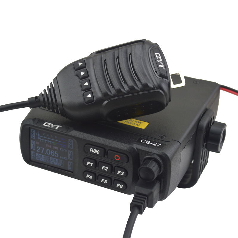 QYT CB-27 シチズンバンドすべてのヨーロッパのマルチノルム CB モバイルラジオモバイル CB トランシーバー AM/FM 12/24 4 ワット 26.965-27.405MHz