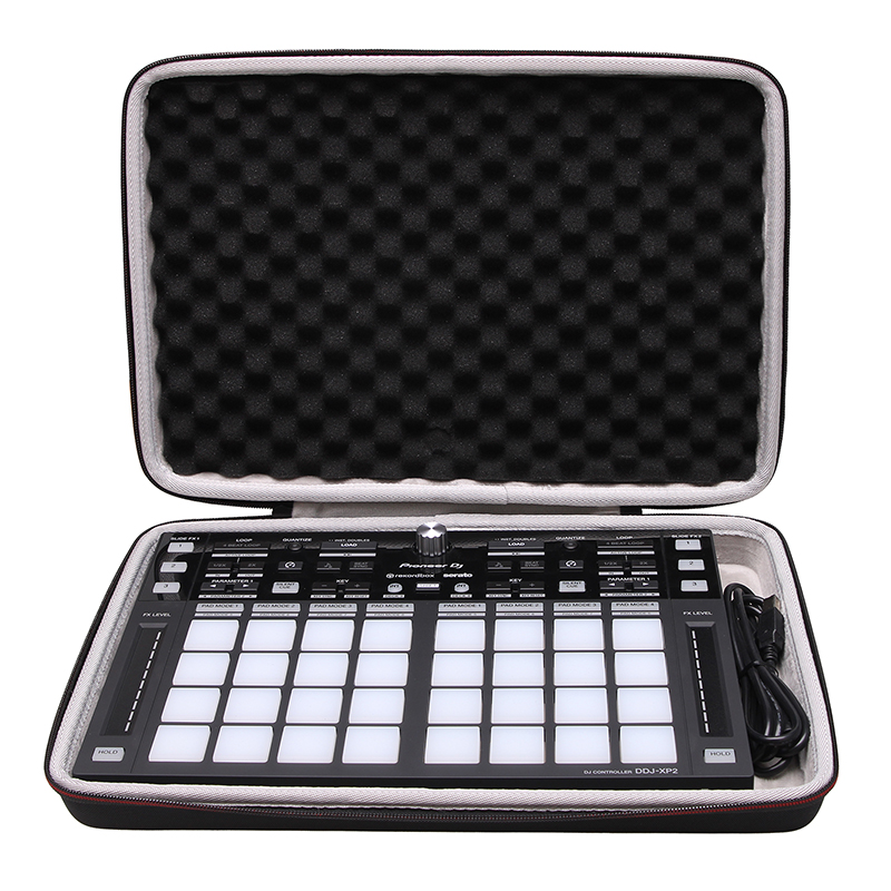 Pioneer DJ DDJ-XP2 用 EVA ハードケース サブコントローラー保護キャリングストレージバッグ (ケースのみ)