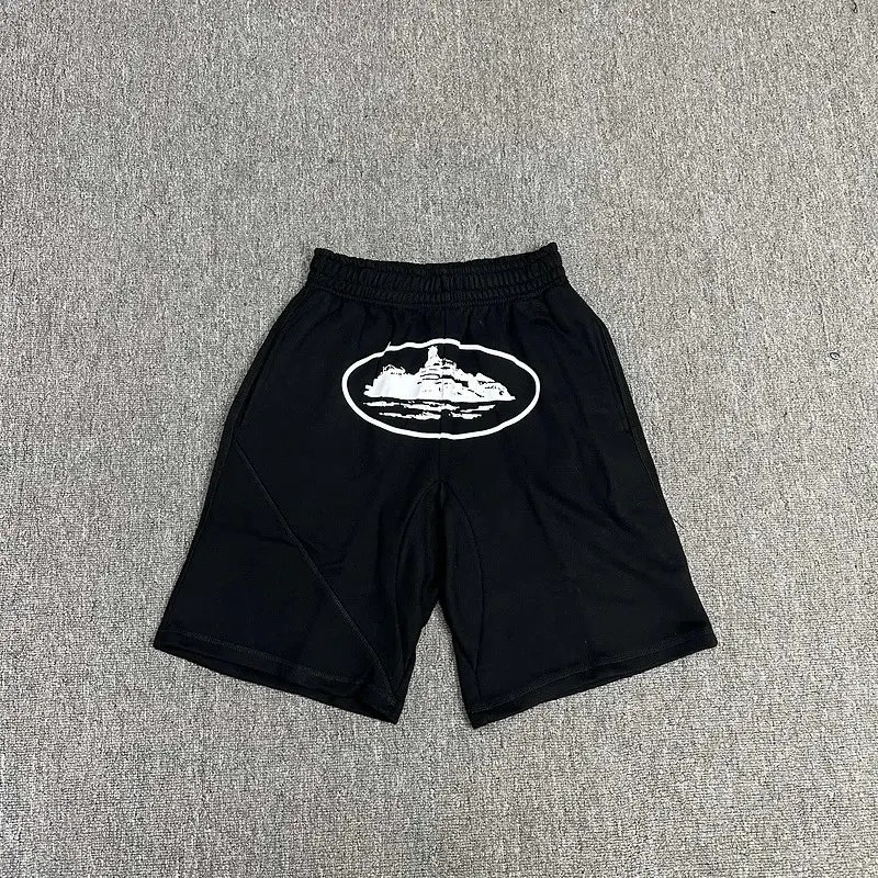 流行の新製品レトロなパターンプリントメンズショーツ夏のシティファッションカップルカジュアルファッション多用途ショーツ