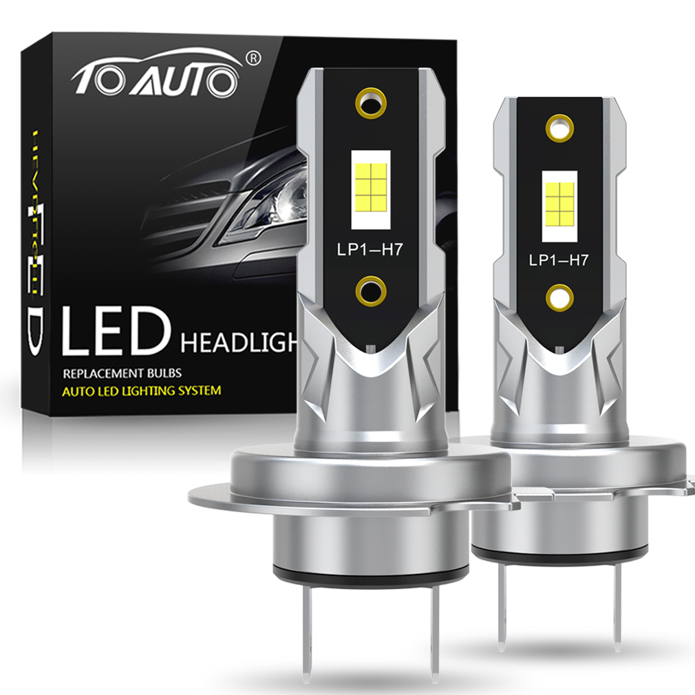 20000LM H7 LED ヘッドライトキットミニ電球 100 ワット CSP 3570 車のヘッドランプオートフォグランプ Canbus H7 Led ターボ自動車 12V 6000K