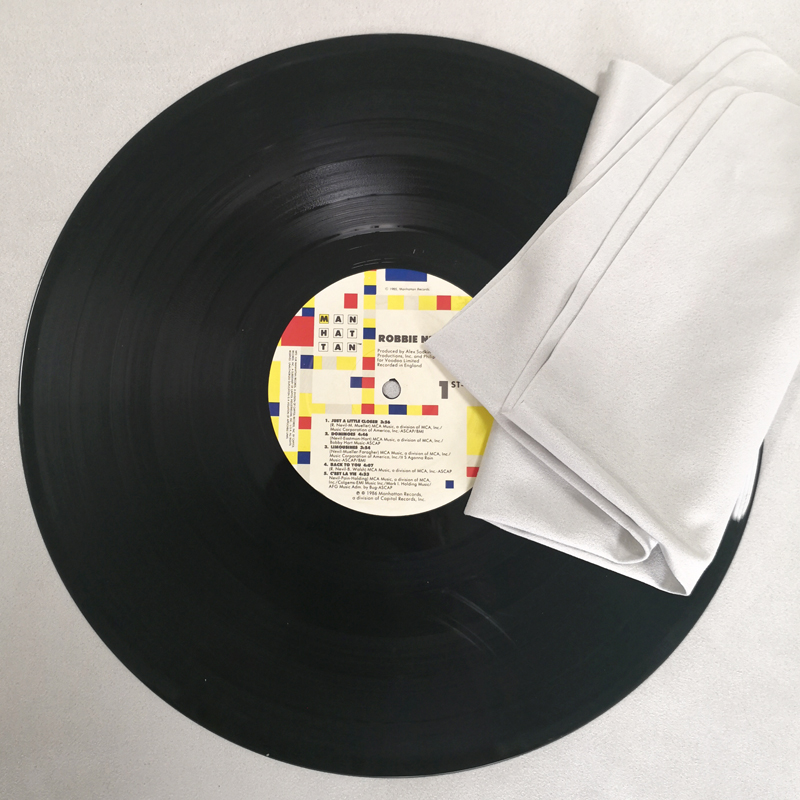 2 個大型吸水スエード鹿革タオルクリーニングウォッシュクロス LP ビニールレコードクリーナークリーンアクセサリーキットホット販売