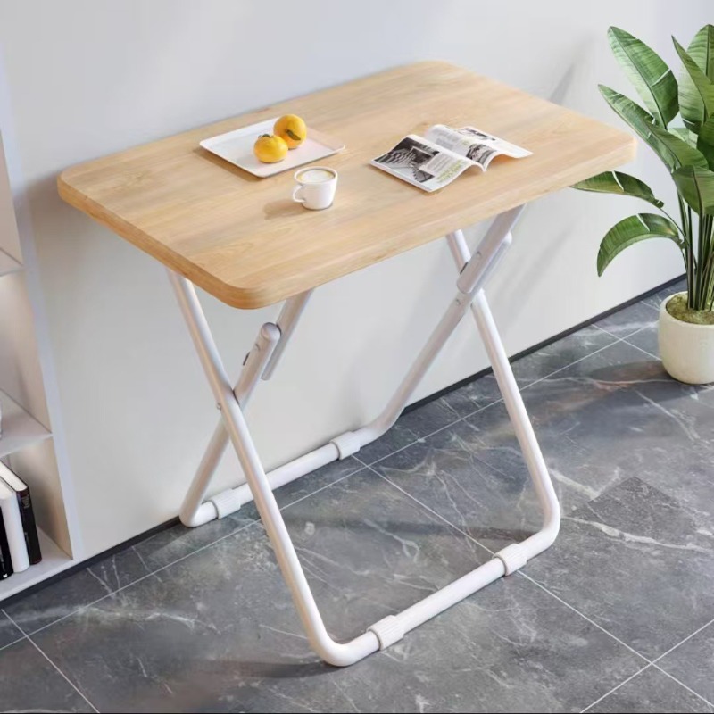 ポータブル折りたたみテーブル一人用ダイニングラップトップデスクモダンミニマルロングテーブルコーヒーテーブルリビングルーム用ティーテーブルメサ